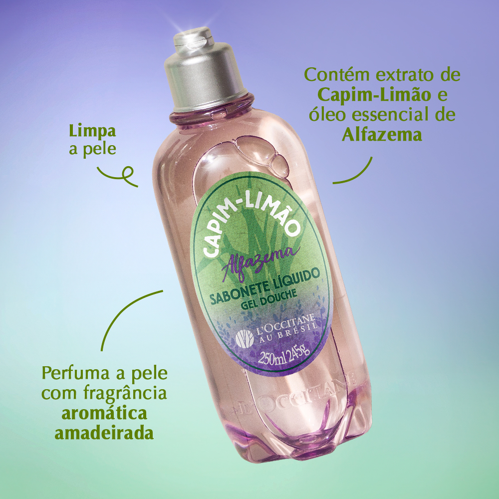 Sabonete Líquido Capim-Limão Alfazema 250ml, ,  large image number 1